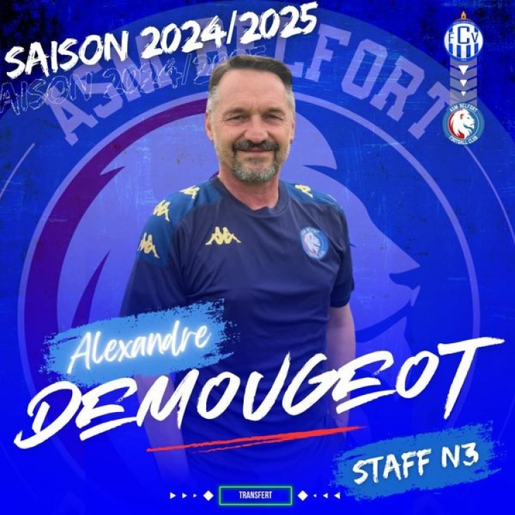 Foot / N3 : Alexandre Demougeot rebondit à Belfort