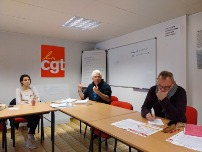 Conf&eacute;rence de presse ce matin &agrave; la maison des syndicats &agrave; Besan&ccedil;on