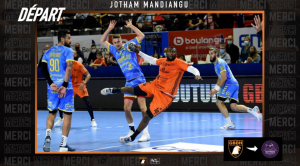 Grand Besançon Doubs Handball : Jotham Mandiangu quitte Besançon