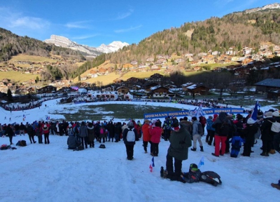 Le site de la Coupe du Monde au Grand Bornand 