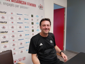 Jérome Delarue, nouveau coach bisontin