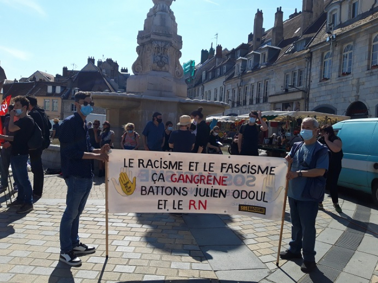 Besançon : Non à l&#039;extrême droite !