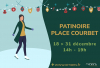 Une patinoire sur la place Courbet d&rsquo;Ornans durant les vacances de No&euml;l