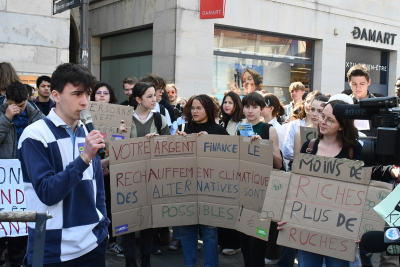Besan&ccedil;on : marche pour le climat