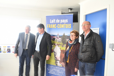 Agriculture : lancement du lait de pays franc-comtois