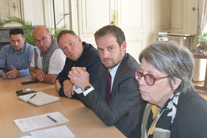 Réunion ce matin en préfecture à Besançon 