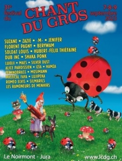 Suisse : la belle affiche de l&rsquo;&eacute;dition 2023 du Chant du Gros