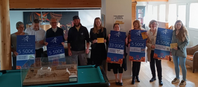 Les Etoiles Noires&nbsp;: un ch&egrave;que global de 55.000 euros aux associations partenaires