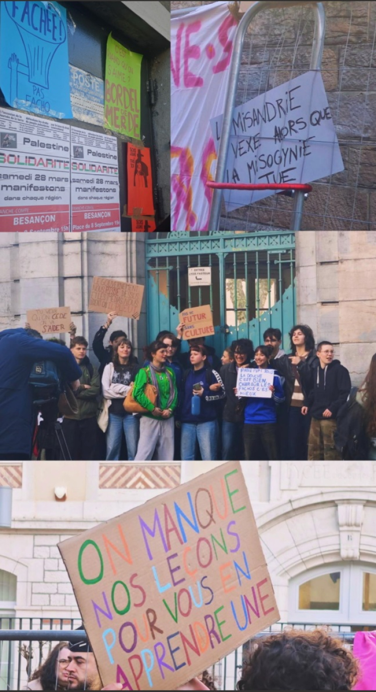 Mobilisation au lyc&eacute;e Pasteur : le rectorat de Besan&ccedil;on r&eacute;pond aux critiques des lyc&eacute;ens