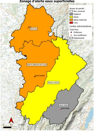 Jura : le point sur la s&eacute;cheresse