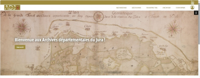 Jura : un nouveau portail pour les Archives d&eacute;partementales