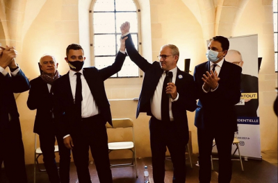 R&eacute;gionales 2021 : G&eacute;rald Darmanin &agrave; Dijon pour soutenir Denis Thuriot