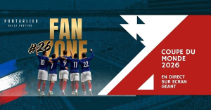 Pontarlier : une fan zone pour soutenir les Bleus pendant le Mondial 2026