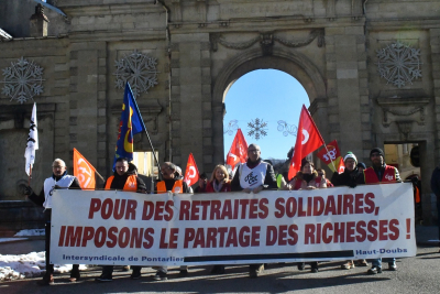 Pontarlier / R&eacute;forme des retraites : &laquo; Nous devons faire reculer le gouvernement &raquo;