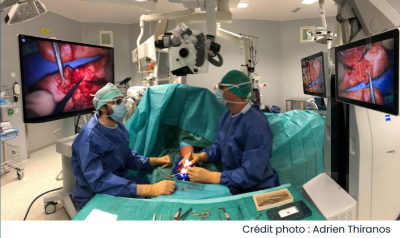 CHU Minjoz : La microscope 3D robotis&eacute;e investit le bloc op&eacute;ratoire