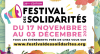 Le Festival des Solidarit&eacute;s revient &agrave; Besan&ccedil;on du 17 novembre au 3 d&eacute;cembre