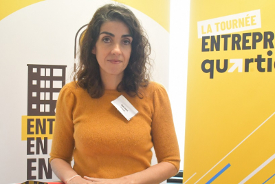 Hinda Mehri, responsable du p&ocirc;le &laquo; &eacute;mergence &raquo; &agrave; BGE Franche-Comt&eacute;. 