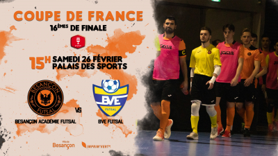 Sport : Le Besan&ccedil;on Acad&eacute;mie Futsal veut poursuivre l'aventure en Coupe de France