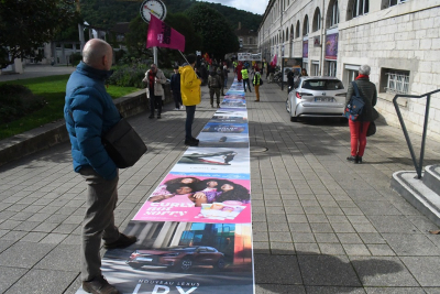 Op&eacute;rations anti-pub &agrave; Besan&ccedil;on