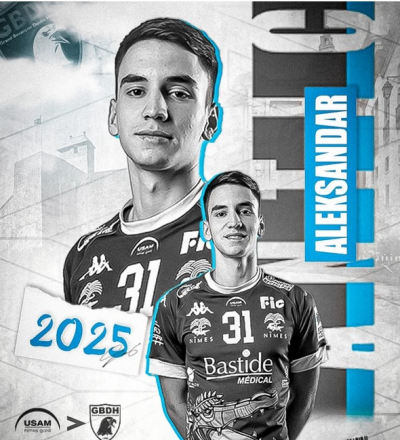 Handball : l'international serbe Aleksandar Antic pr&ecirc;t&eacute; au GBDH