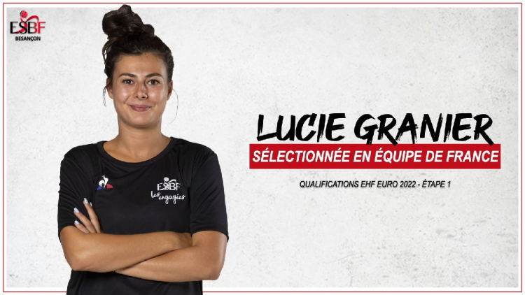 Handball : Lucie Granier retenue en équipe de France