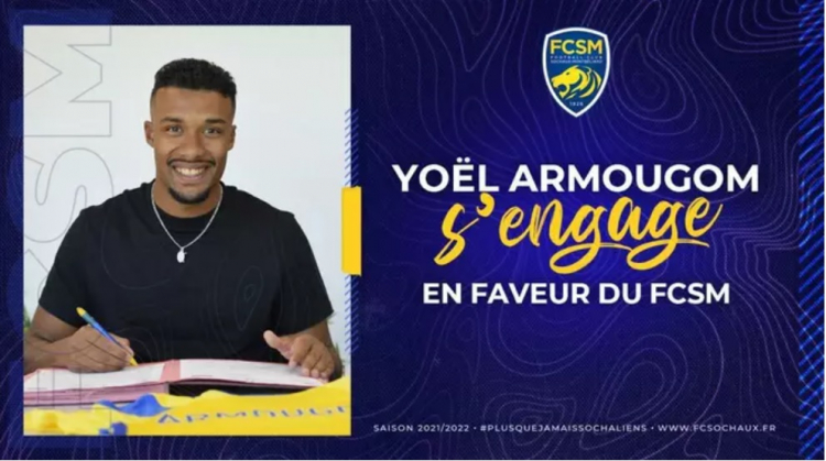 Foot / Ligue 2 : Yoël Armougom s&#039;est engagé avec le FCSM