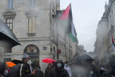 Besan&ccedil;on : Manifestation pour les libert&eacute;s et en soutien au peuple palestinien