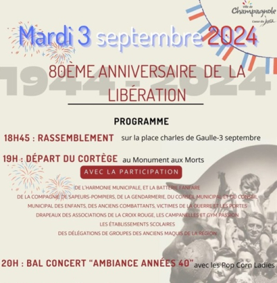 Jura : Champagnole c&eacute;l&egrave;bre les 80 ans de sa lib&eacute;ration