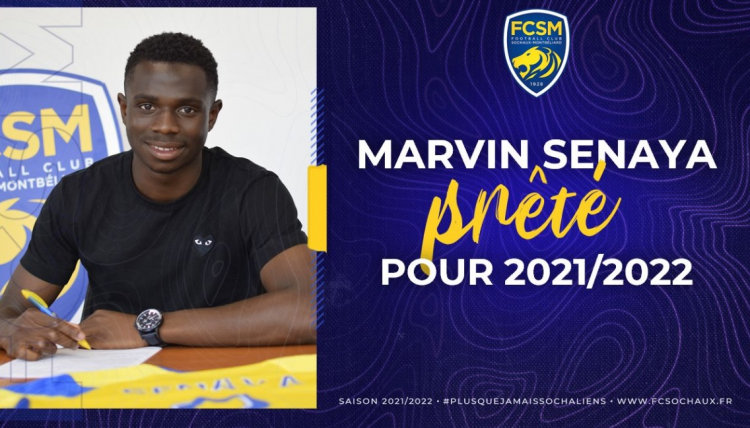Foot / L2 : le Strasbourgeois Marvin Senaya prêté au FC Sochaux Montbéliard