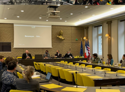 Besan&ccedil;on : le consul des Etats Unis re&ccedil;u &agrave; l'H&ocirc;tel de Ville