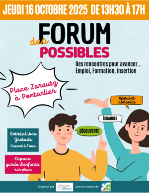 Pontarlier : un forum pour l’emploi au cœur des quartiers
