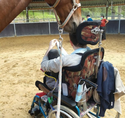 De l'&eacute;quith&eacute;rapie &agrave; destination des personnes en situation de handicap