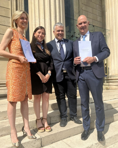 Le d&eacute;put&eacute; Laurent Croizier remet un rapport sur la hausse des prix des granul&eacute;s de bois